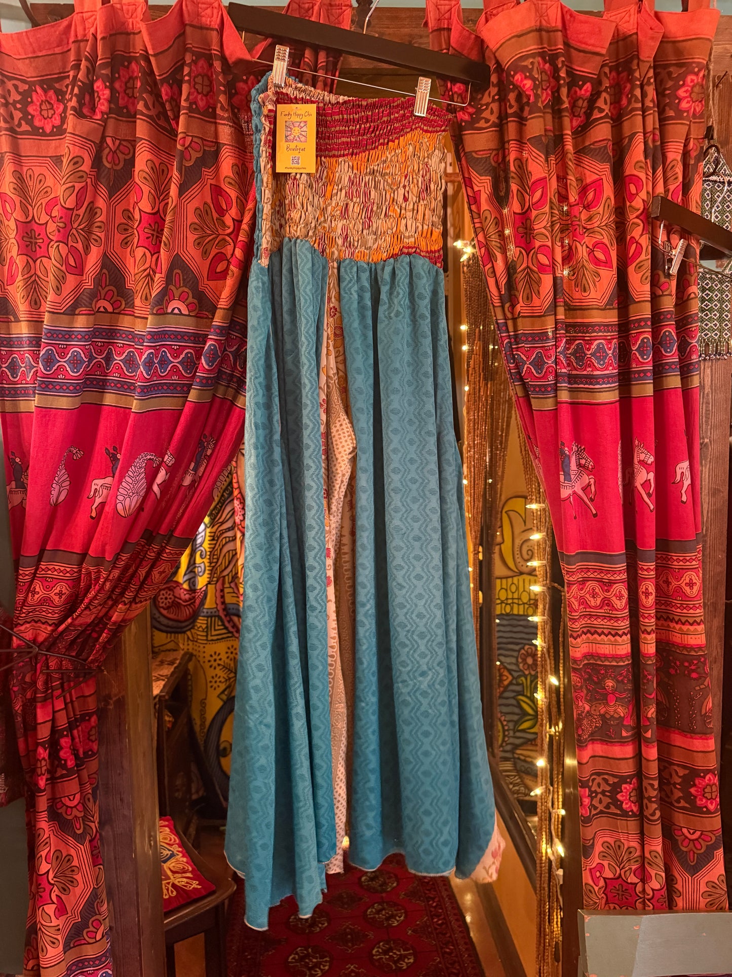 Turquoise Palazzo pant