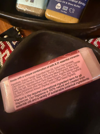 Rose Petal Dead Sea soap