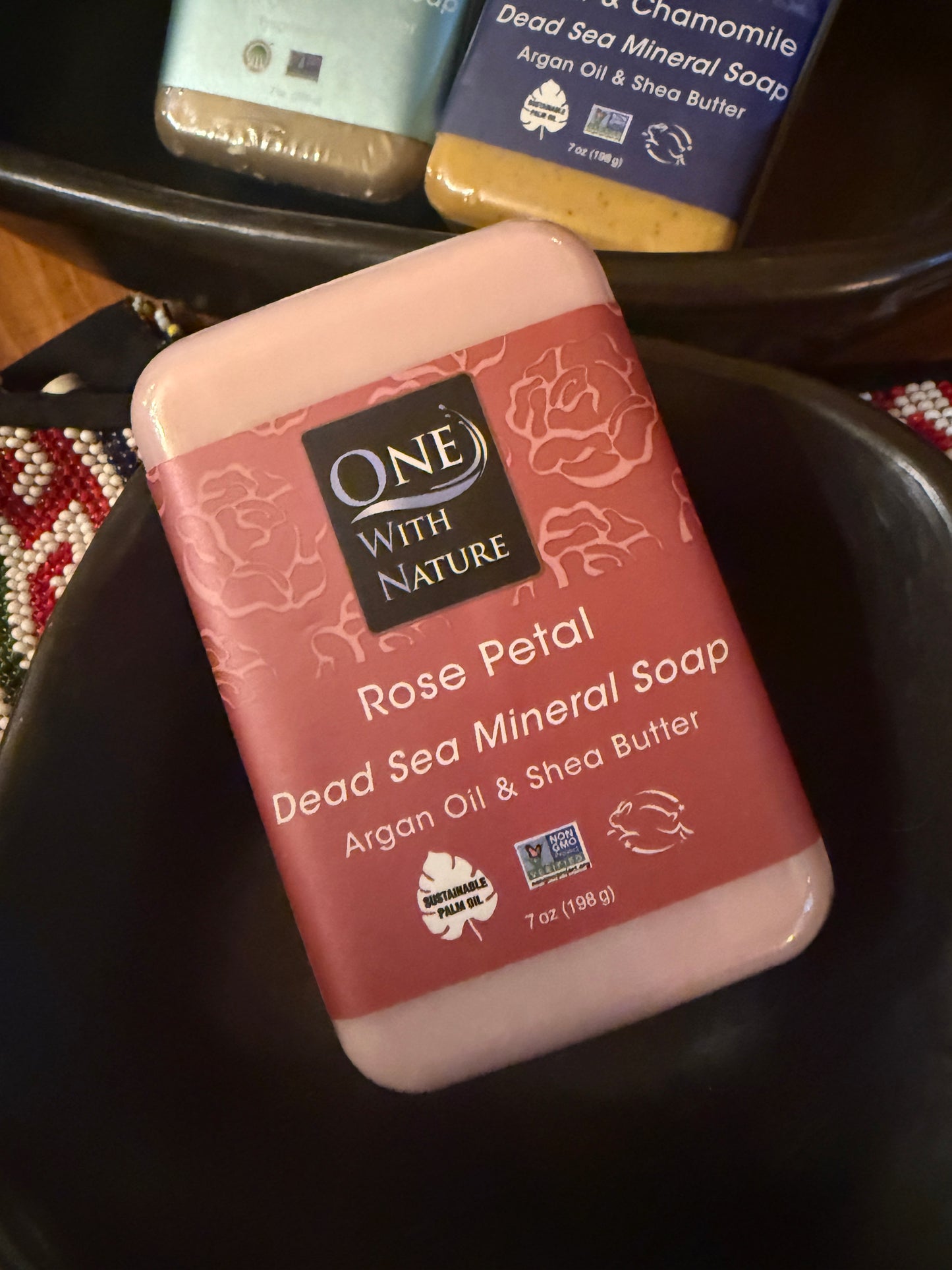 Rose Petal Dead Sea soap