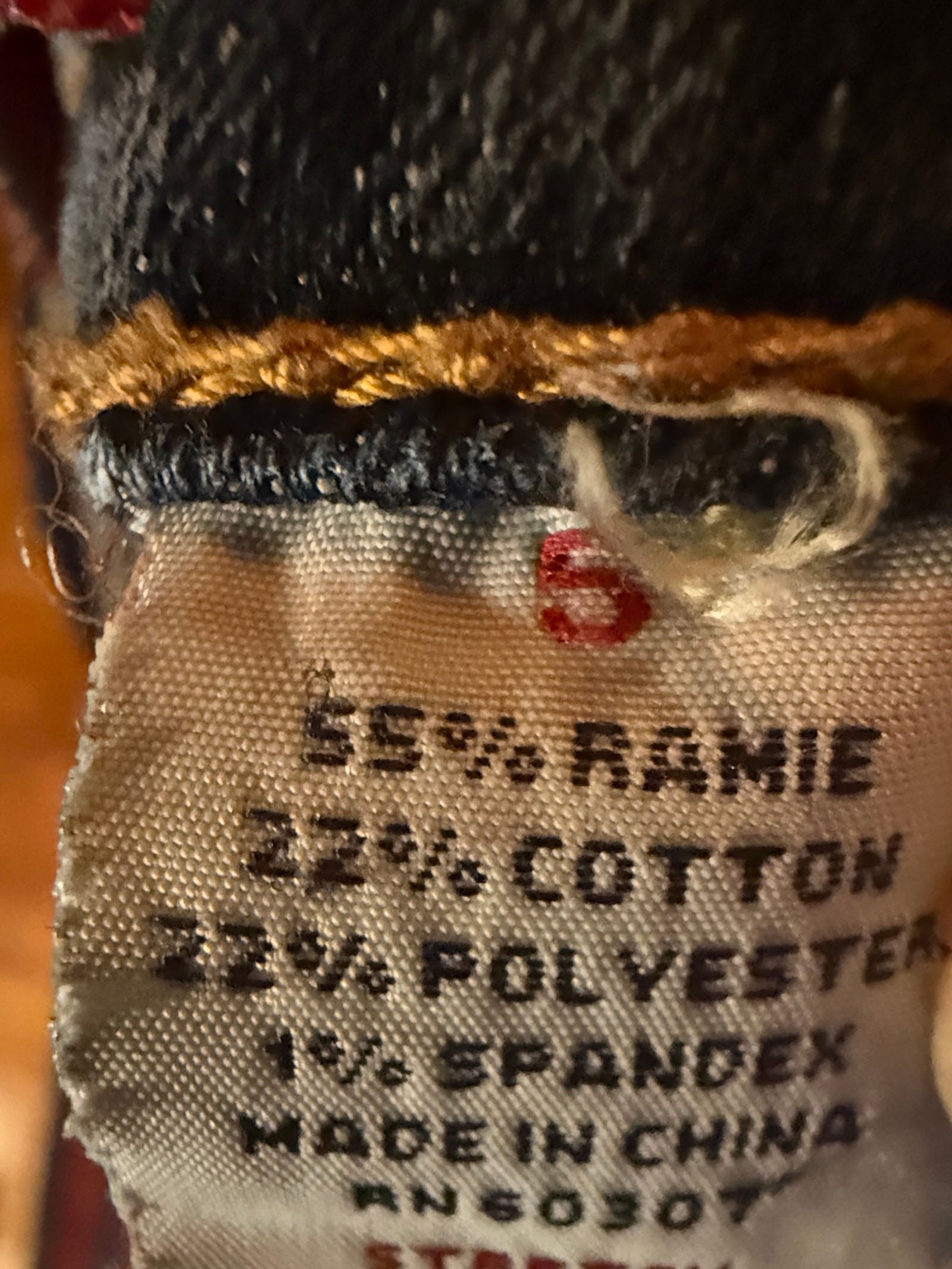 Upcycled groovy Jeans sparkling blue