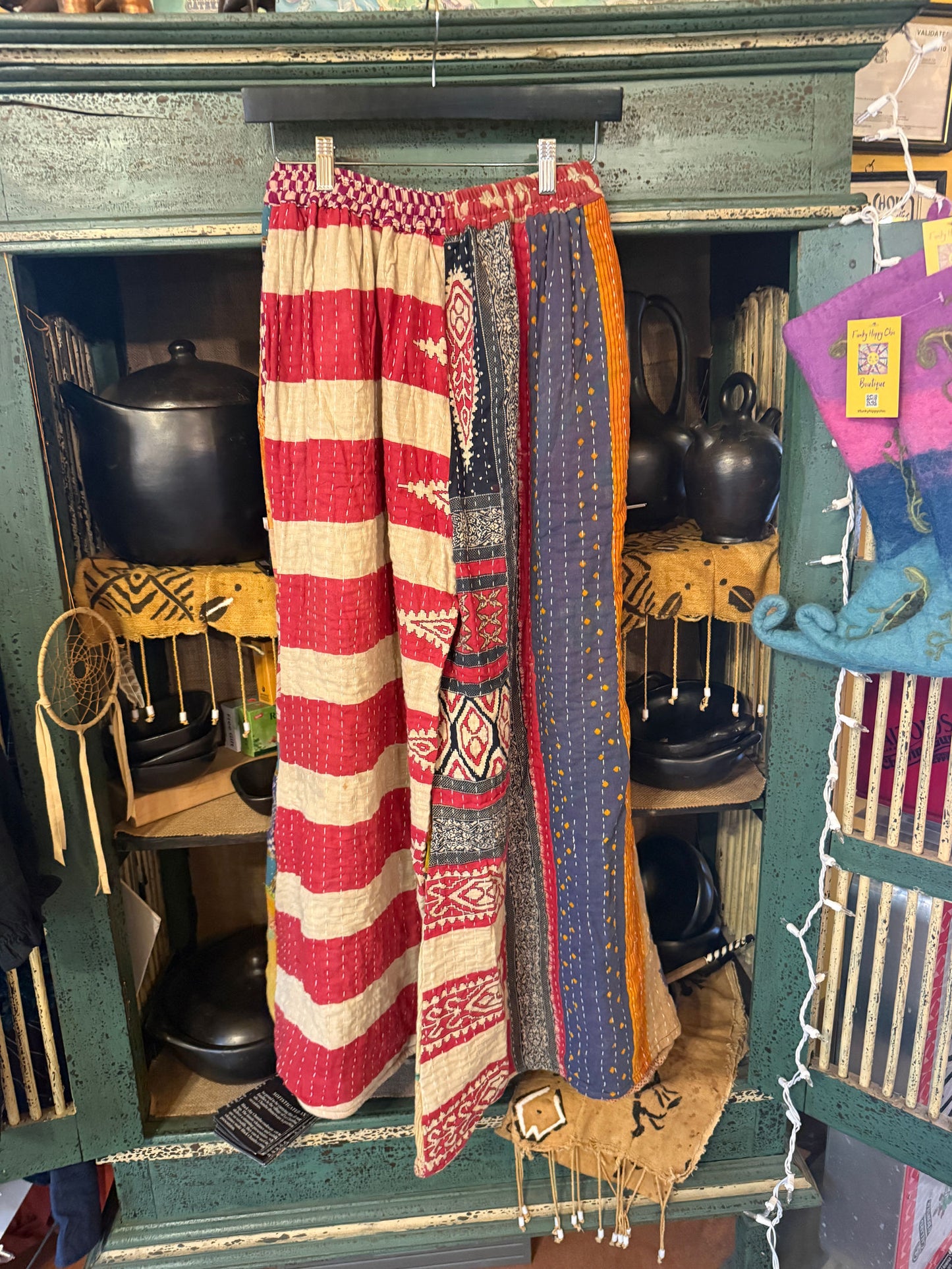 Kantha flag pants
