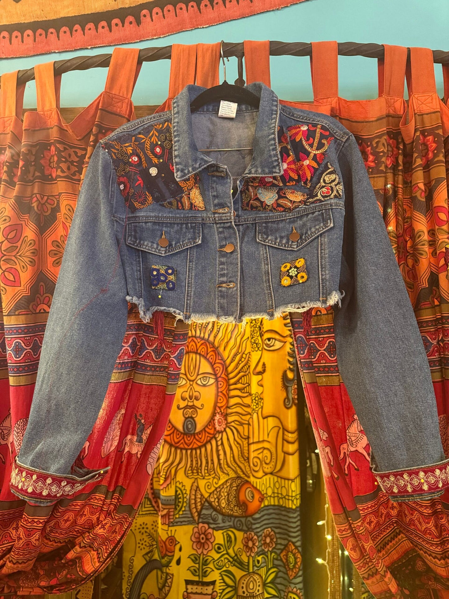 Cropped Jean Jacket