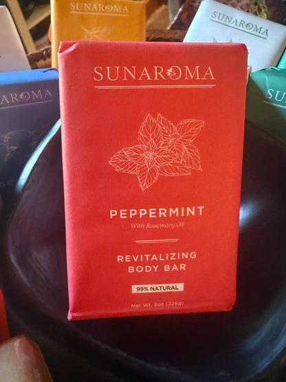 Sunroma Peppermint Soap
