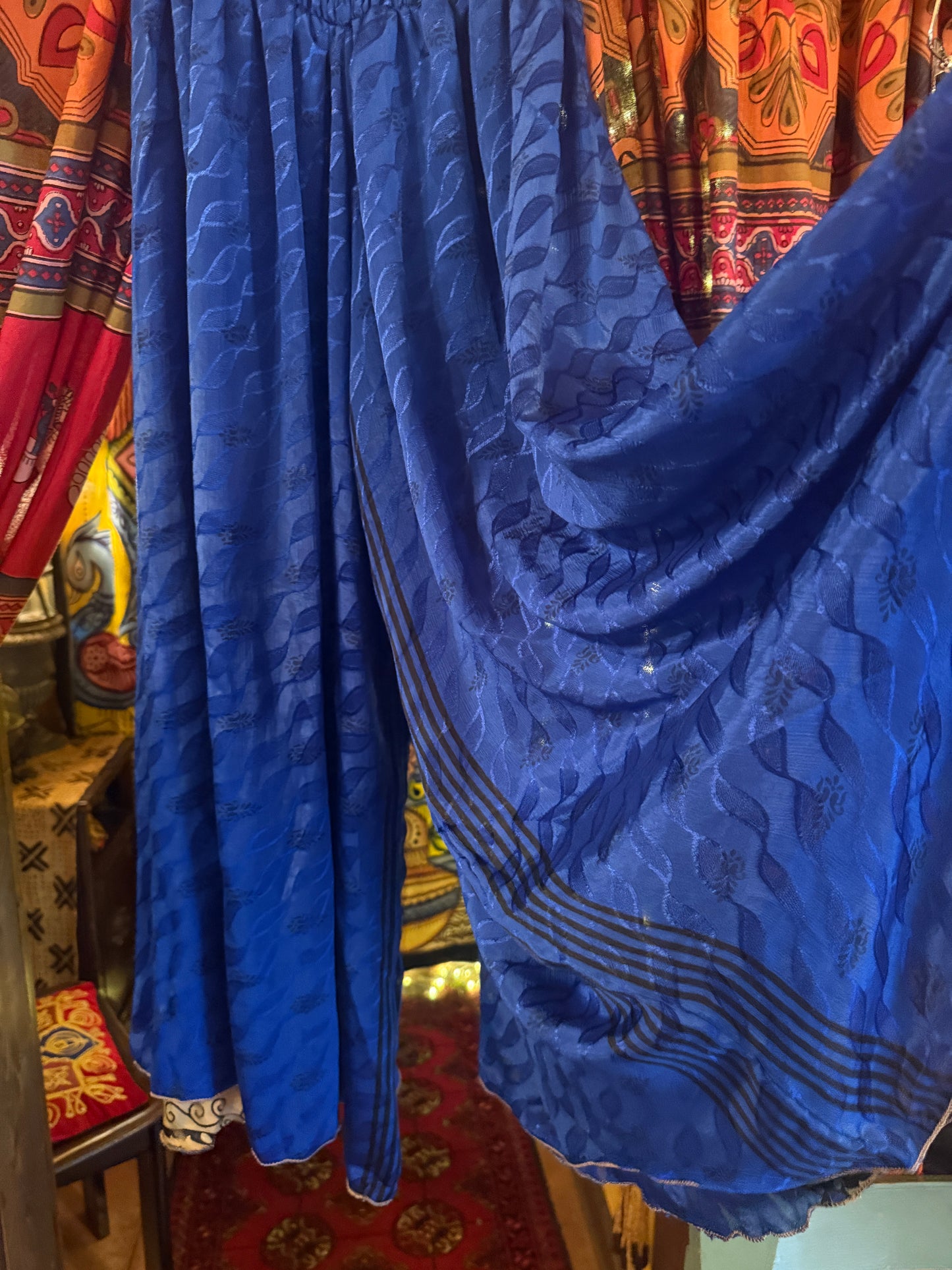 Royal blue palazzo pants