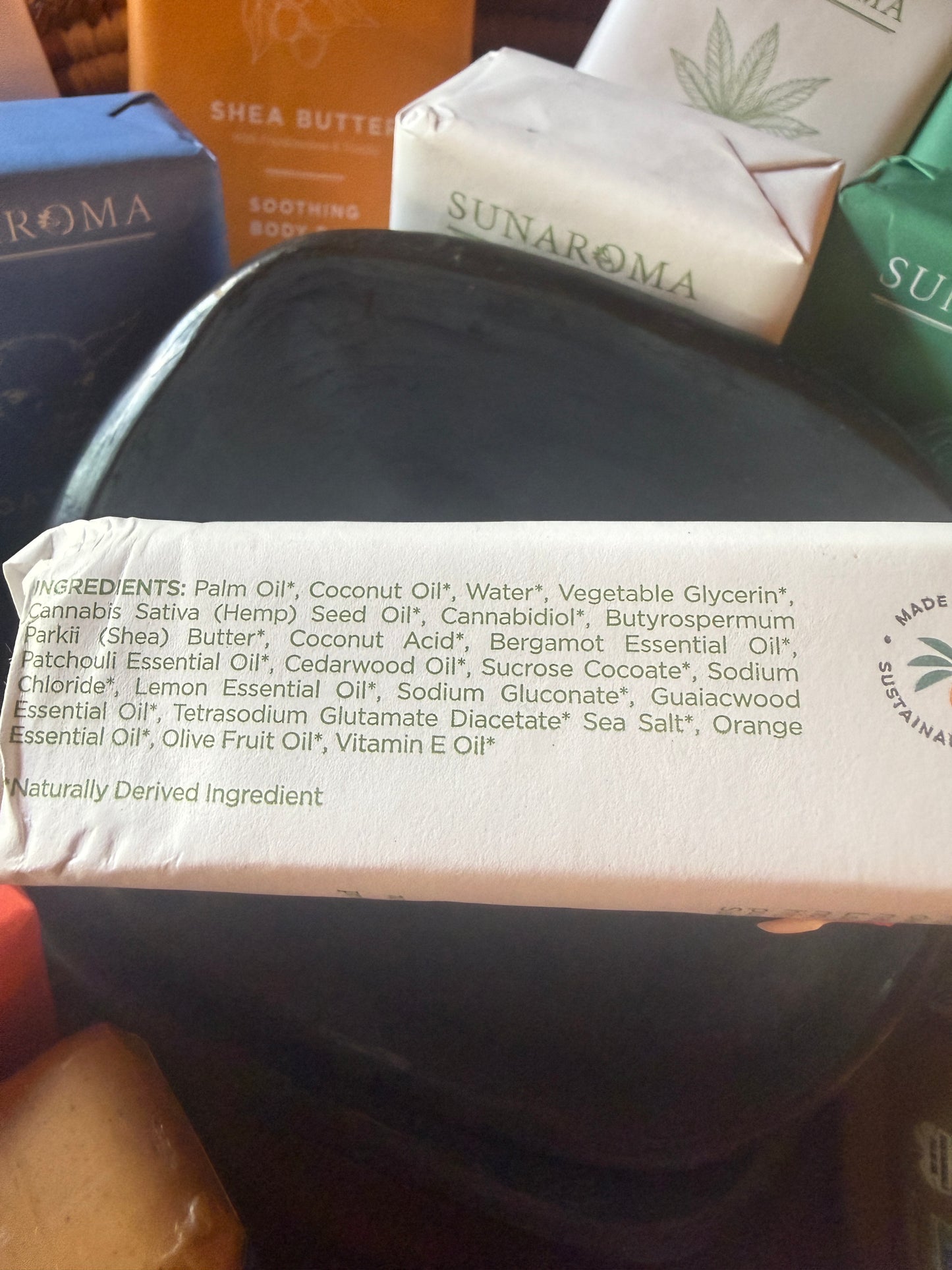 Sunaroma CBD Soap