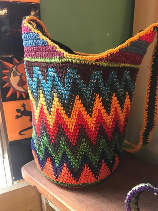Crocheted bag