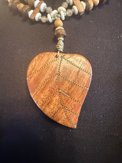Wooden heart 3 piece set