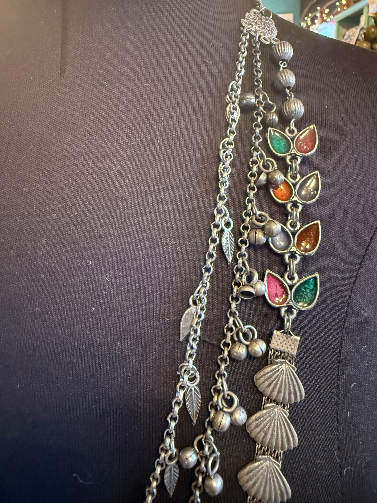 Kuchi layered necklace