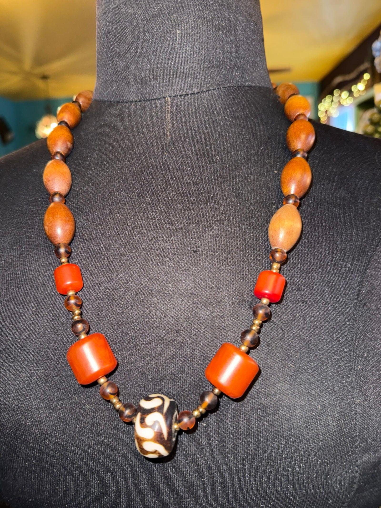 Vintage ethnic necklace