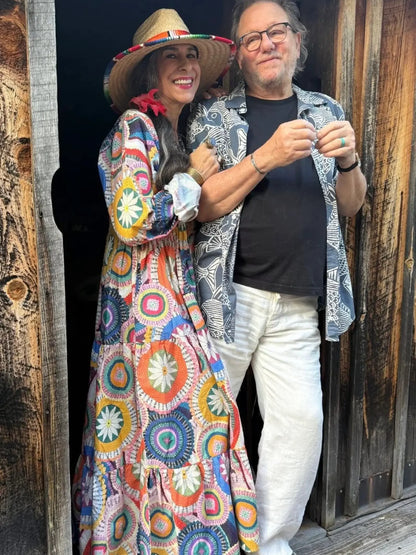 Groovy maxi dress