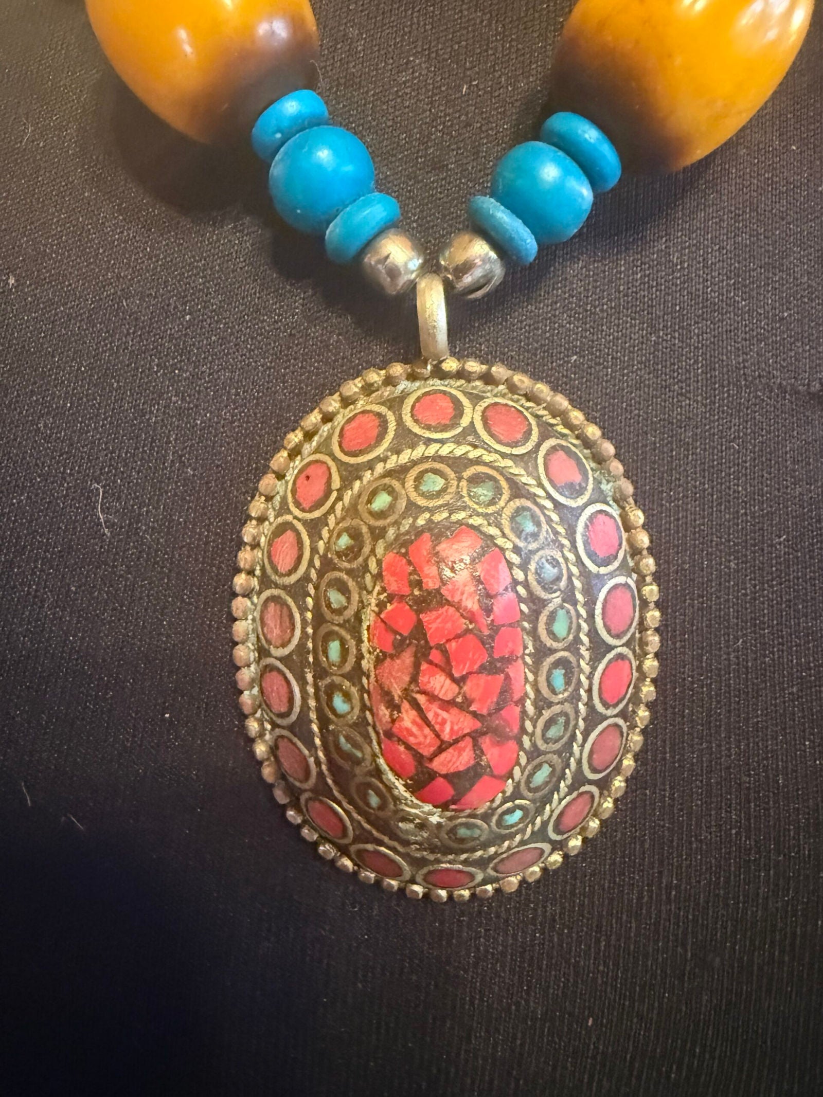 Ethnic African Indian necklace