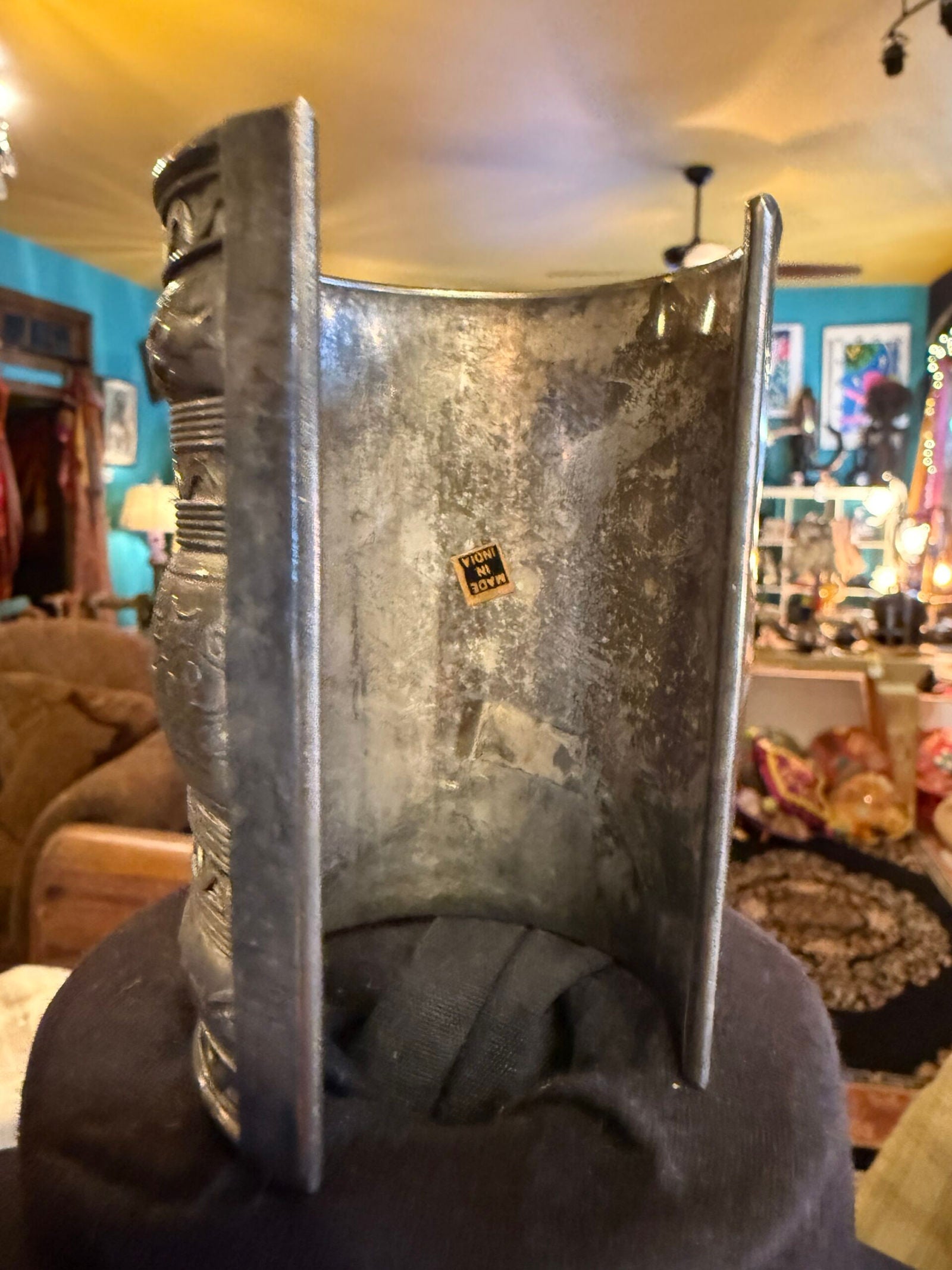 Indian silver cuff