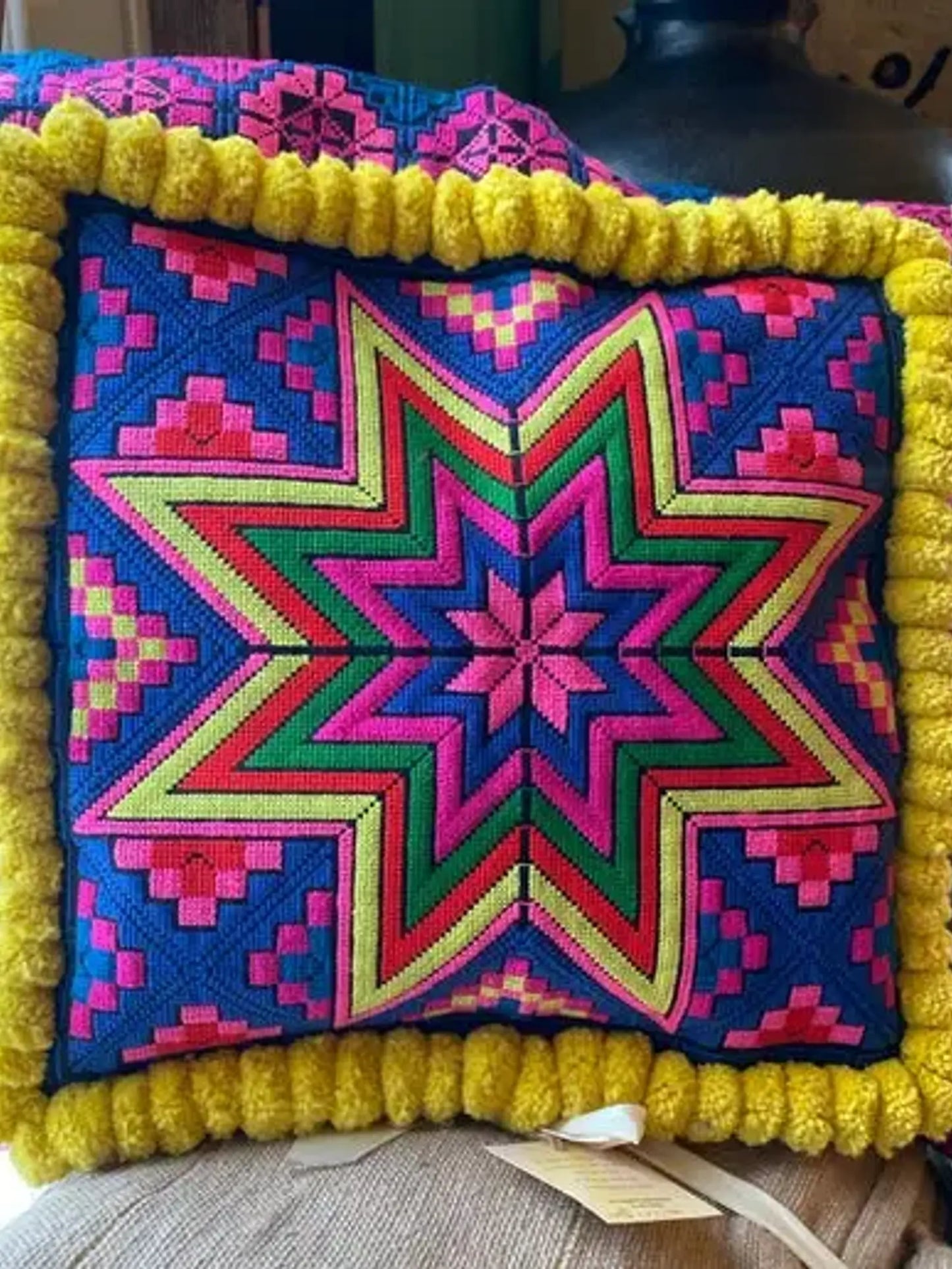 Pompom Pillow Case