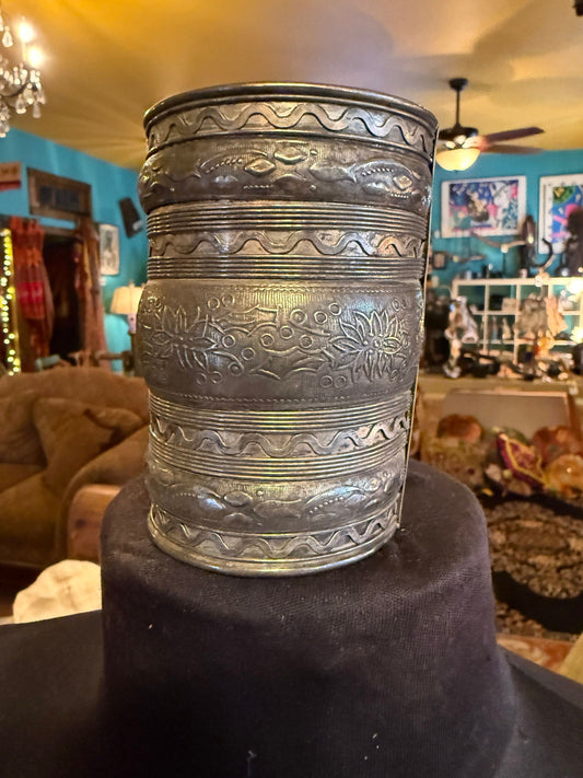 Indian silver cuff