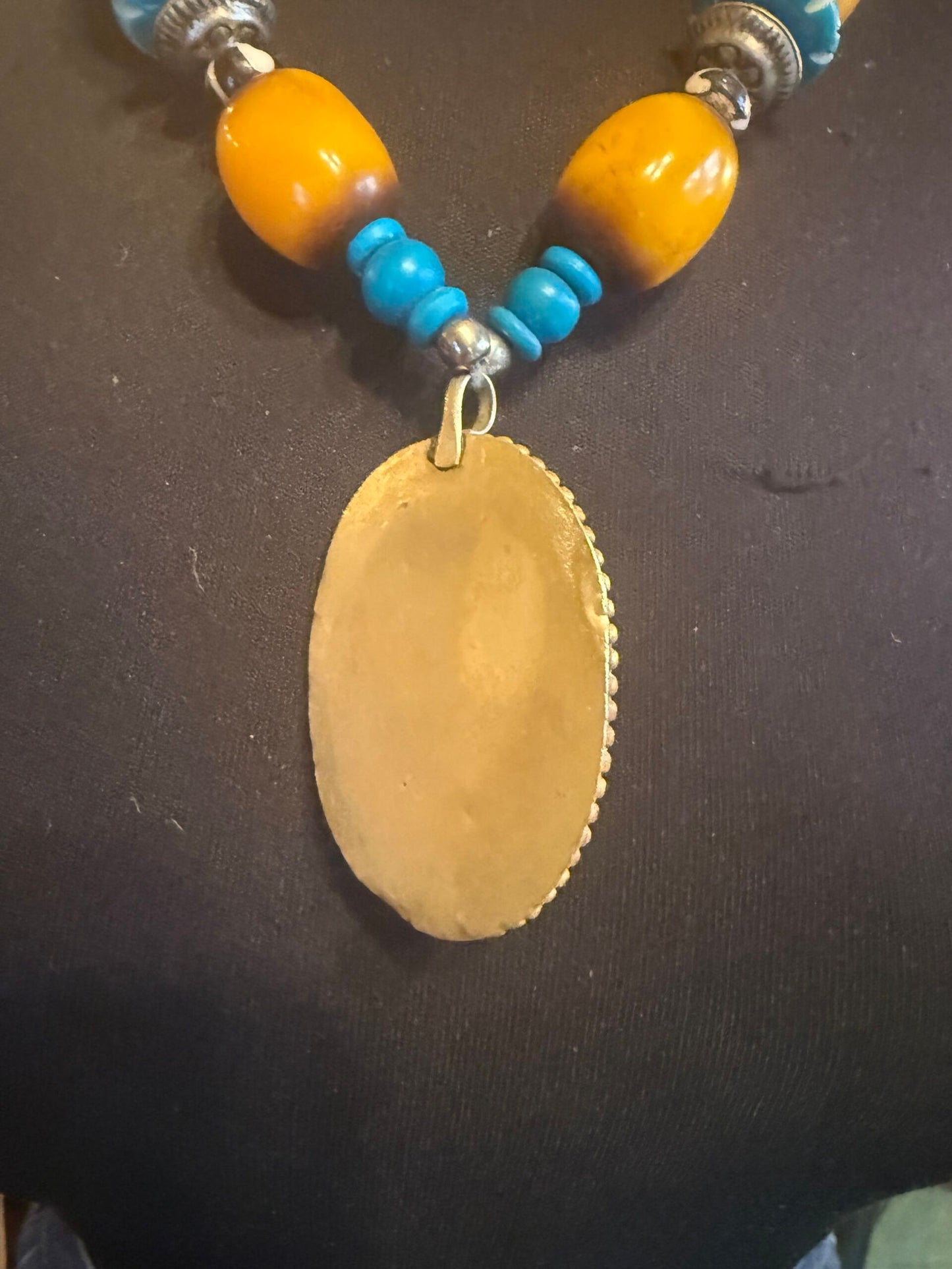 Ethnic African Indian necklace