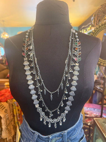 Kuchi layered necklace