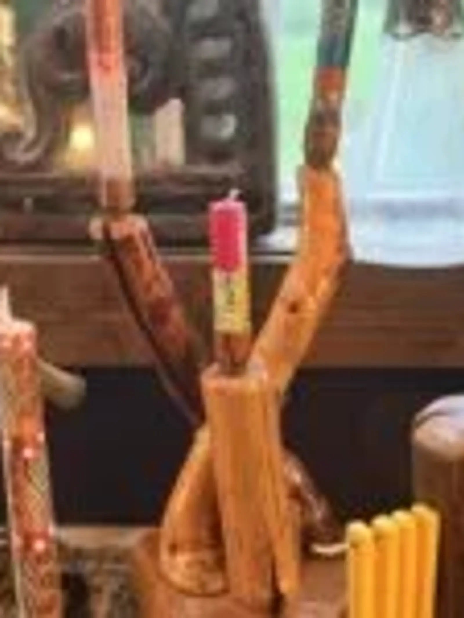 Joshua’s Trees Triple Candelabra