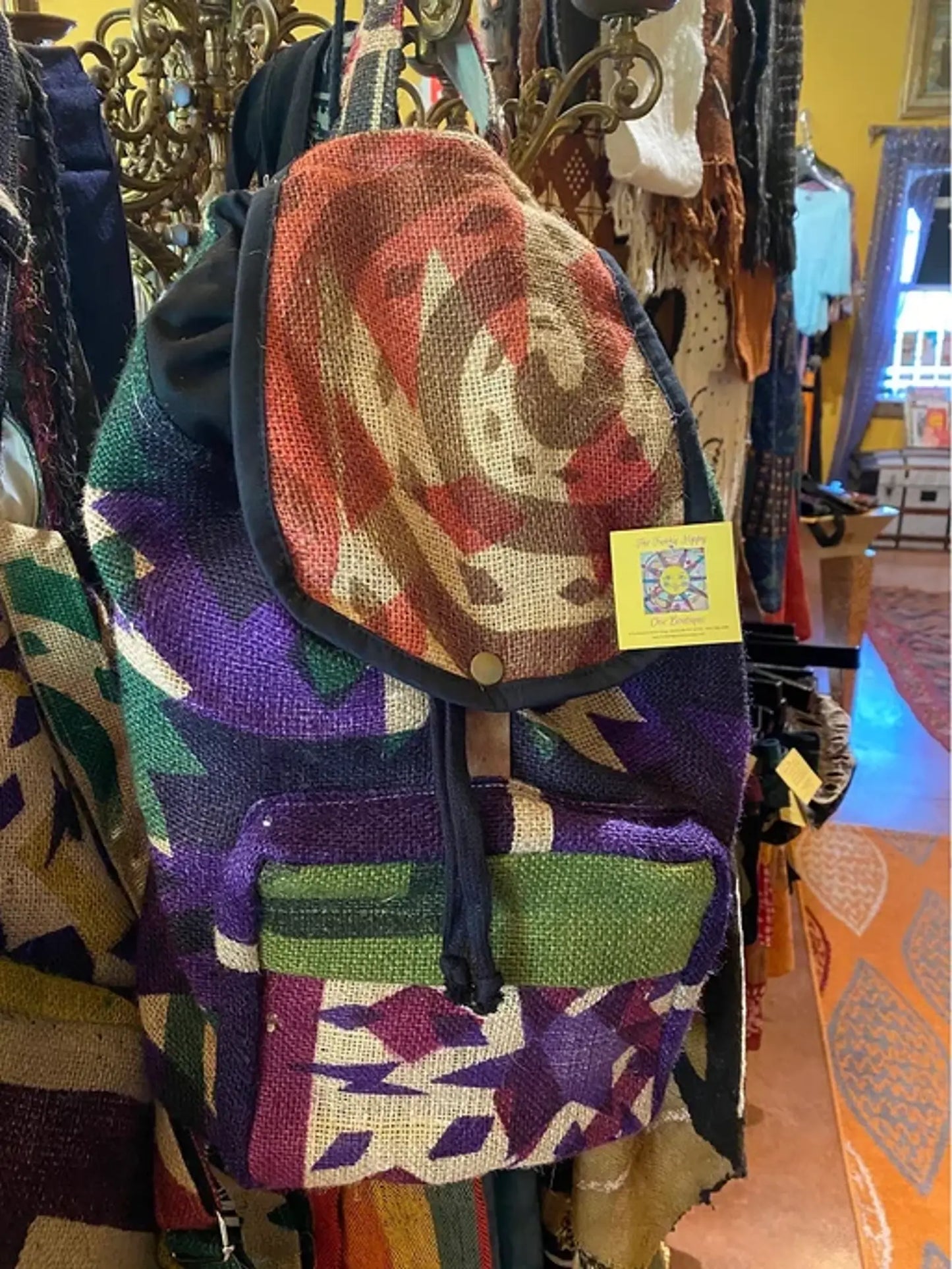 Coffee sack backpack