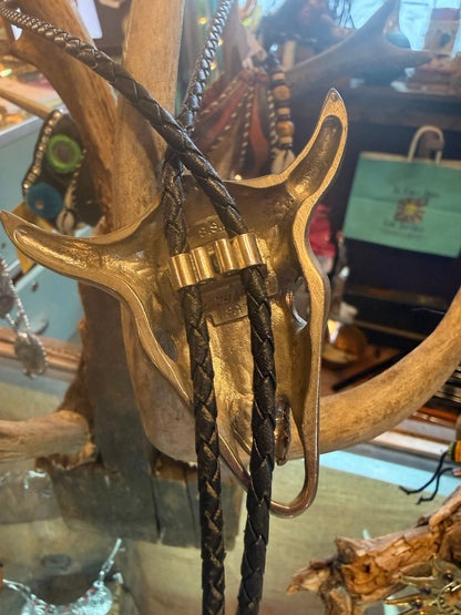 Silver Skull bolo