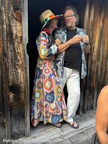 Groovy maxi dress