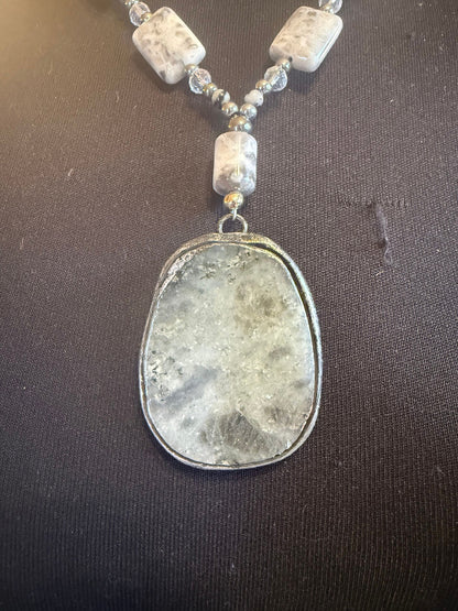 Unique LDJ Necklace And Earrings