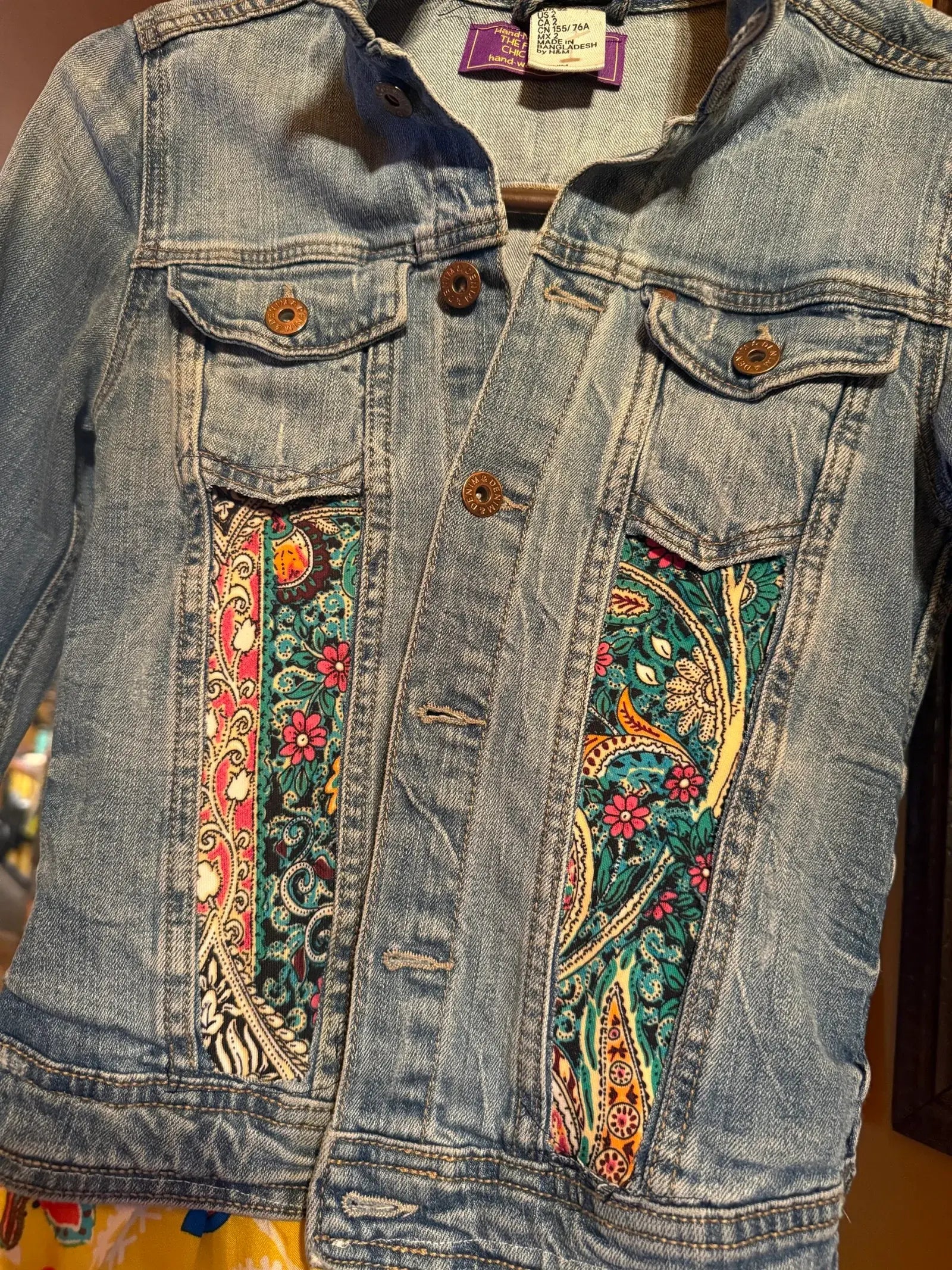 Petite jean coat jacket