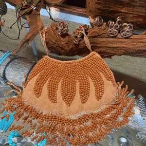 Beaded evening bag