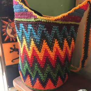 Crocheted bag