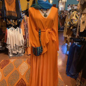 Floor length magic dress