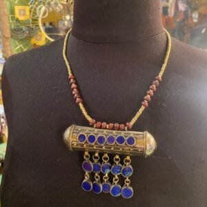 Lapis bar choker