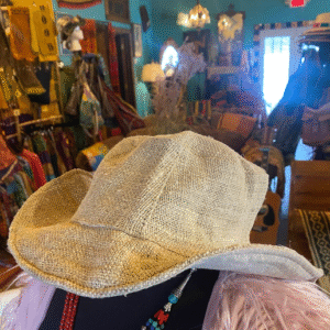 Natural hemp hat