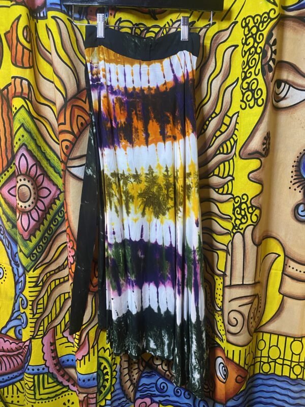 Tye dye wrap skirt - Image 2