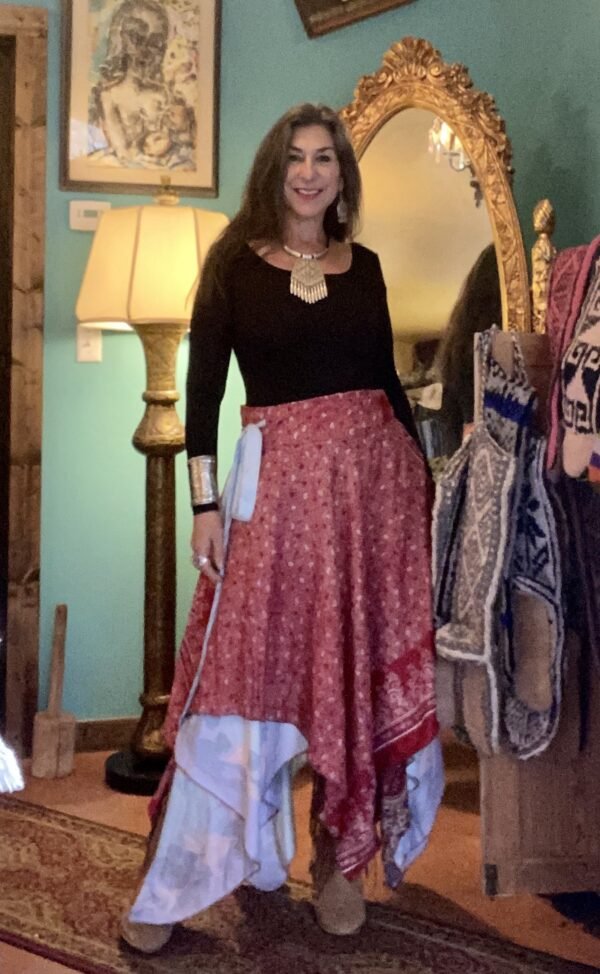 Reversible wrap skirt - Image 2
