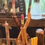 Joshua’s Trees Triple Candelabra