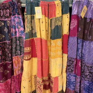 Gold patch Jammie pants