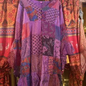 Purple Mid length duster med/large