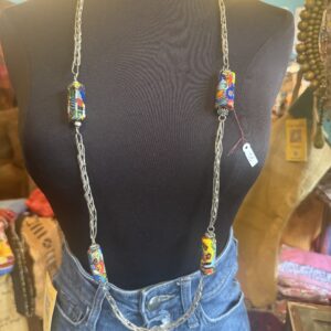 Vintage Indian silver bead