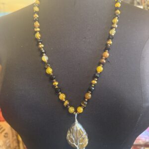 Tree of life wire wrap tiger eye