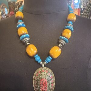 Ethnic African Indian necklace